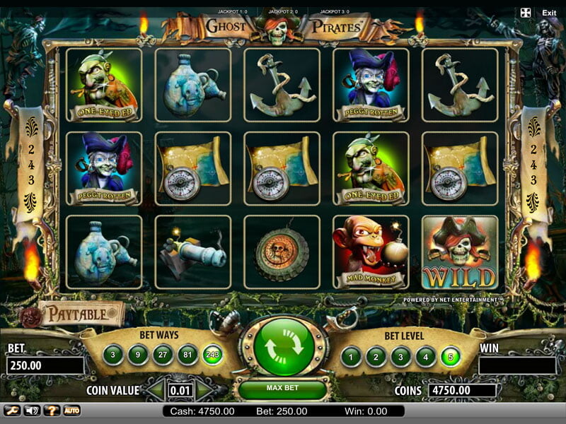 Ghost Pirates kostenlos online spielen