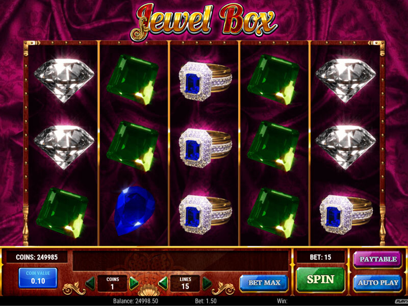 Jewel Box Spielautomat kostenlos online spielen
