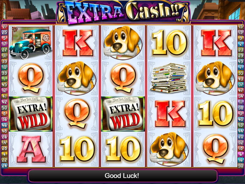 Extra Cash Spielautomat kostenlos online spielen