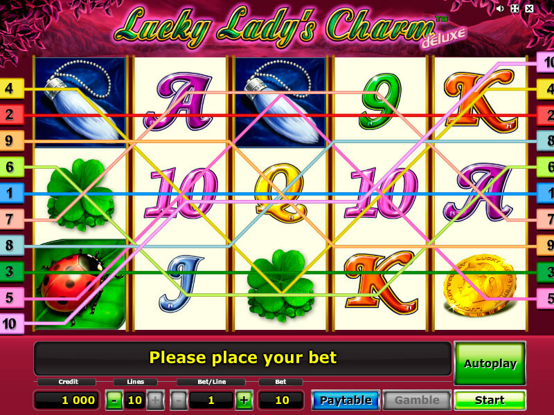 Lucky Ladys Charm Deluxe kostenlos online spielen