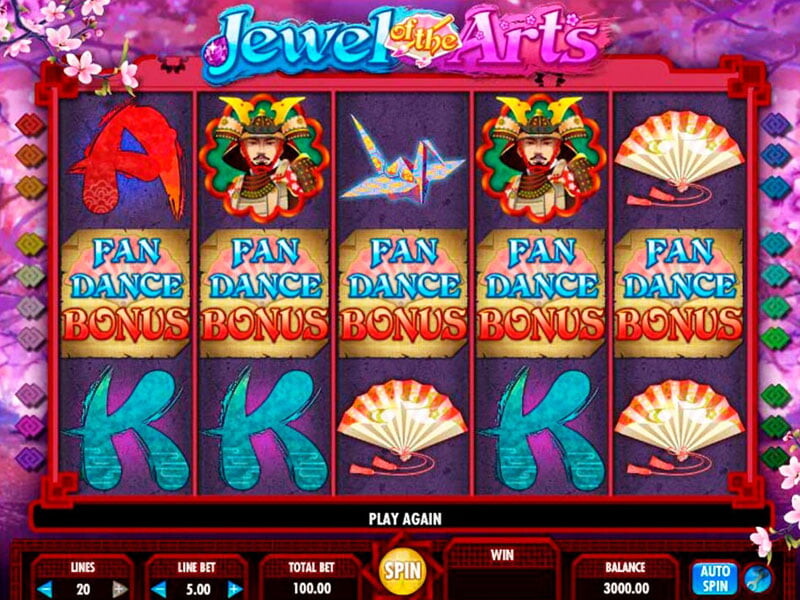 Jewel of the Arts Spielautomat kostenlos online spielen
