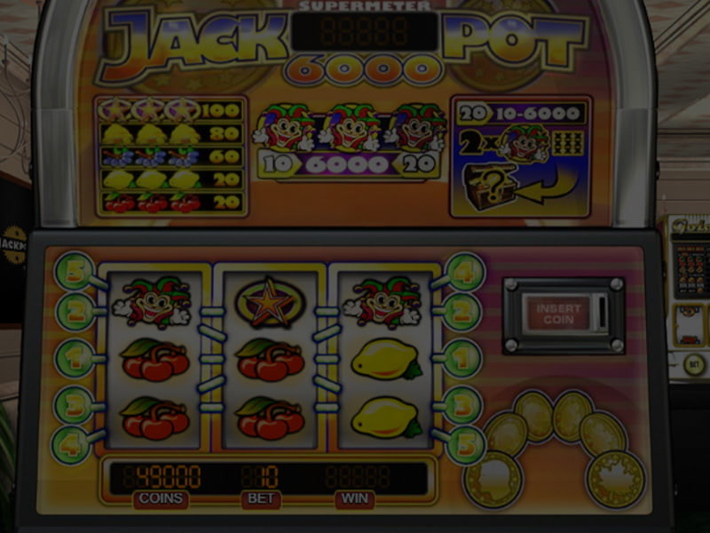 Jackpot 6000 Spielautomat kostenlos spielen